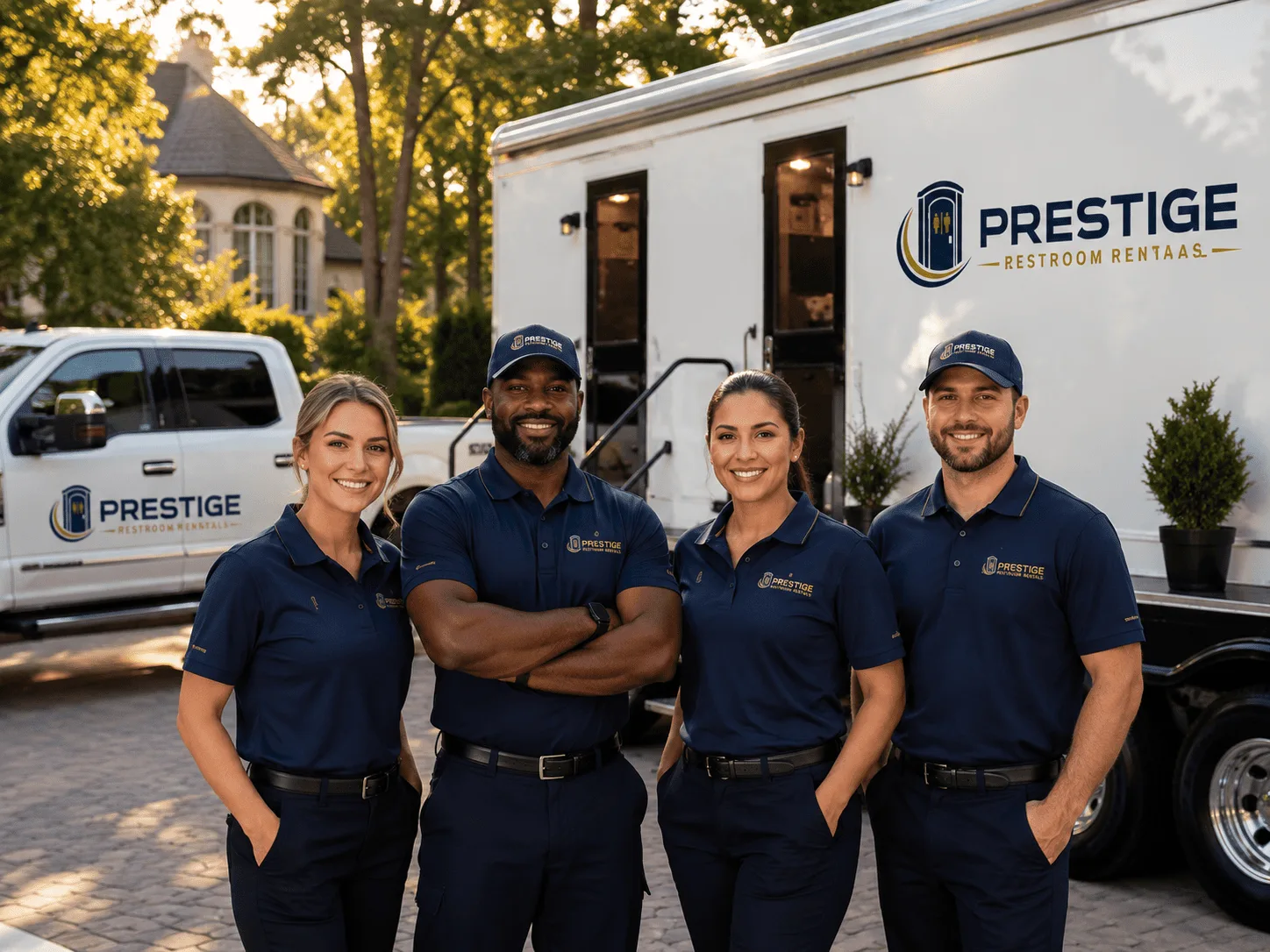 Trusted Luxury Portable Restrooms company in Blanchester, OH